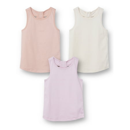 

Little Star Organic 3 Pk Toddler Girls Tank Tops Sizes 12M-5T
