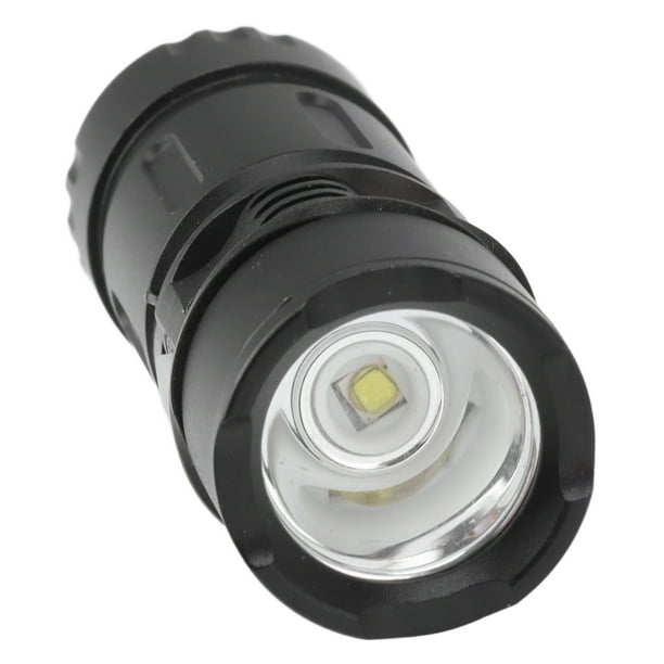 Linterna EDC, Mini Linterna Luz Blanca Compacta Impermeable 5 Modos Para Exteriores