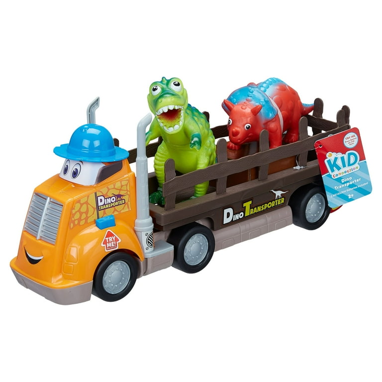 HEALTHTIME Dino Truck Set Simulação De Dinossauro Transportador De