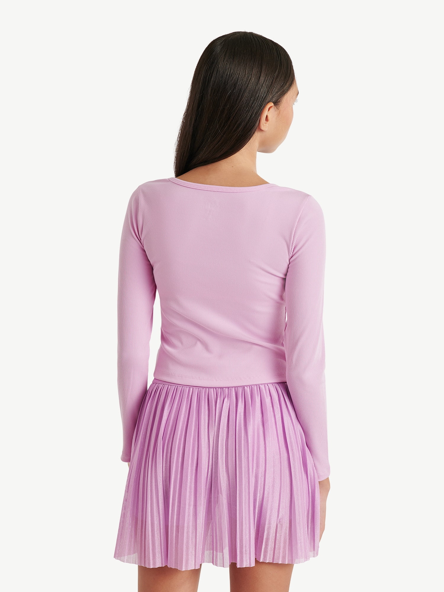 Justice Girls Base Layer Top, Sizes XS - XLP