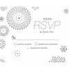 Glitter Bursts Standard RSVP