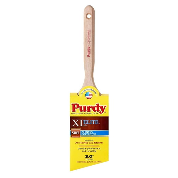 Purdy 144152330 XL  Series Glide Angular Trim Paint Brush, 3 inch