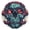 Black, variant on Round Clock Black Clock 9.84*9.84 Inch Round Art Clock Decorative Clock Creative Clock Dual-Purpose Clock Wall Clock Clock Fashion Decoration Scary Skull