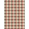 thumbnail image 1 of Ahgly Company Machine Washable Indoor Rectangle Transitional Vanilla Gold Area Rugs, 6' x 9', 1 of 7