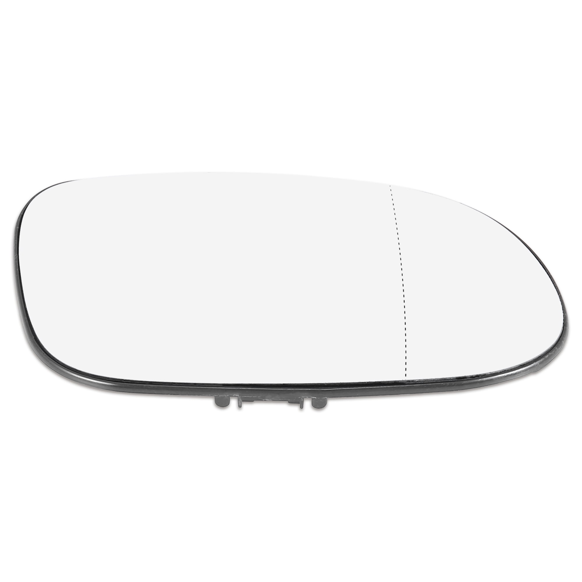 Rearview Mirror Glass with Backing Plate Heated Right for MercedesBenz