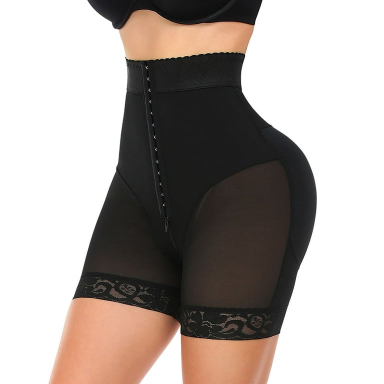 One Piece High Waisted Breasted Zipper Long Section Belly Retracting Waist Hip  Lifting Pants Shapewear 