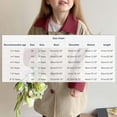 thumbnail image 3 of Abrigo y chaquetas casuales sin capucha de manga larga para niñas, gabardina de tamaño mediano para niños, abrigo de solapa de color sólido de longitud media, abrigo de estilo británico de moda, parte, 3 of 7