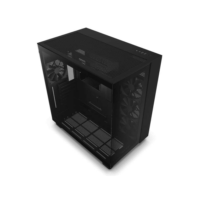 NZXT H9 Flow - All Black - CM-H91FB-01 - Dual-Chamber Mid-Tower