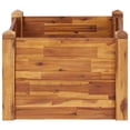 thumbnail image 3 of vidaXL Planter Flower Plant Box for Outdoor Patio Garden Solid Wood Acacia, 3 of 5