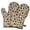 Beige Christmas Gift, variant on Cute Oven Mitts,Beige Christmas Gingerbread Pattern Oven Mitt 2-Pack Set,Kitchen Gloves for Oven,Heat Resistant Oven Mitts 7.7"x12"