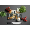 thumbnail image 3 of Yellow Labrador Retriever Spooky Halloween Glass Cutting Board Large 12 in x 15 in, 3 of 5