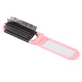 thumbnail image 5 of 4 cepillos de pelo portátiles plegables, cepillo de viaje para mujer, mini cepillo de pelo con espejo, cepillos de pelo compactos para mujeres, cepillo de viaje para hombres, cepillo de bols, 5 of 5