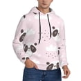 thumbnail image 2 of Salouo Cute Panda Pattern Men's Fall Hoodie Sweatshirt,Sport Hoodie with Pockets for Men Pullover Casual Hooded Sweatshirt-Large, 2 of 7