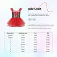 thumbnail image 7 of YiZYiF Girls Gingerbread Costume Christmas Party Dance Tutu Dress with Candy Cane Lollipop Hair Hoop Red 14, 7 of 7