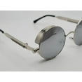 thumbnail image 6 of Fashion Silver Circle Unisex Luxury Sunglasses Vintage Punk, 6 of 7