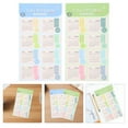 thumbnail image 2 of Raindrops Adhesive Monthly Calendar Stickers, Multi-Color, Special Paper, for Office,, 2 of 7
