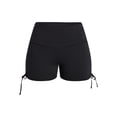 thumbnail image 5 of No Boundaries Ruched Side Bike Shorts, 4" Inseam, Women’s XXS-XXL, 5 of 5