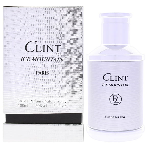 Perfume L'Orientale Fragrances Clint Ice Mountain Eau de Parfum para hombre, 100 ml