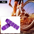 thumbnail image 2 of Motoforti 1 Pair Axle Rear Foot Pegs Aluminum Alloy for BMX MTB Bike Bicycle 3/8" Axles Purple, 2 of 7