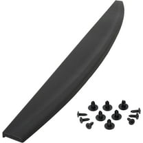 Tailgate Cover Mold Top Cap Protector Lip Spoiler Compatible with 2009-2018 D-odge Ram 1500 2500 3500 Pickup