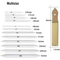 thumbnail image 6 of 33 Pcs Blending Stumps and Tortillions Set Art Blenders with Sketch Sandpaper Pencil Sharpener Pencil Extension Tool Drawing Kneaded Eraser Rubbing Sponge for Student Sketch Drawing, 6 of 7