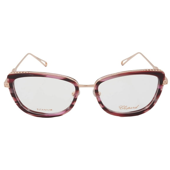 Chopard Demo Cat Eye Ladies Eyeglasses VCH256M 08FE 53