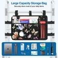 thumbnail image 3 of MoKo Walker Bag, Walker Basket Organizers for Rolling Folding Walker Accessories, Black & Butterfly, 3 of 7