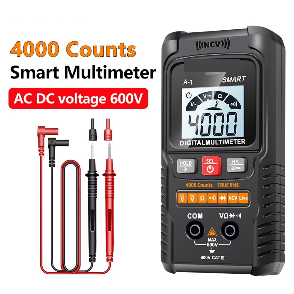 Profesional Digital Multimeter Smart Multimeters Multimetro Ohm Voltage Meter Auto Range