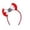 Red1, variant on DFEK Sports Event Headbands for Women Cheerleading Colorful Bowknot Hair Accessories Photo Taking Headpiece Supportive Girl Fans Red1 One Size