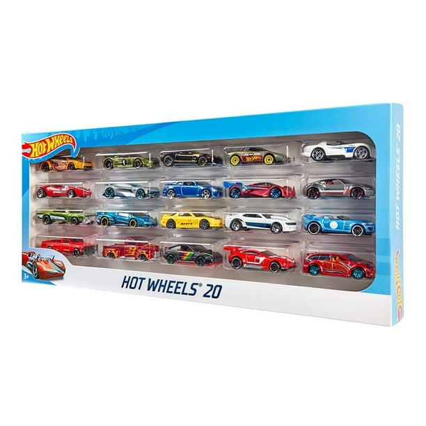 Set de Carritos Hot Wheels MATTEL Surtido 20 Piezas Bodega