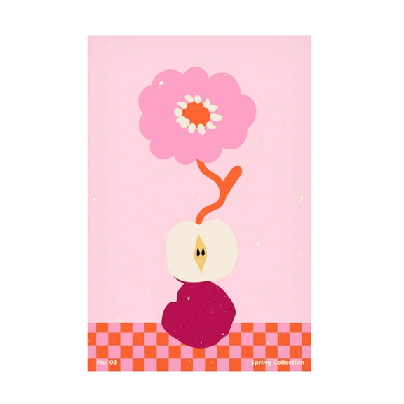 Trademark Fine Art NKTN Spring Flower 03 Canvas Wall Art