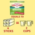 thumbnail image 3 of Land O Lakes Margarine, Made with Vegetable Oil, 4 Sticks, 1 lb Pack, 3 of 8