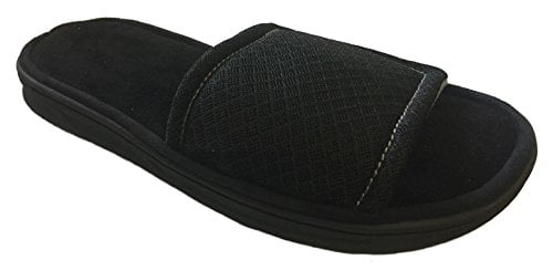 dearfoams men's slide slipper