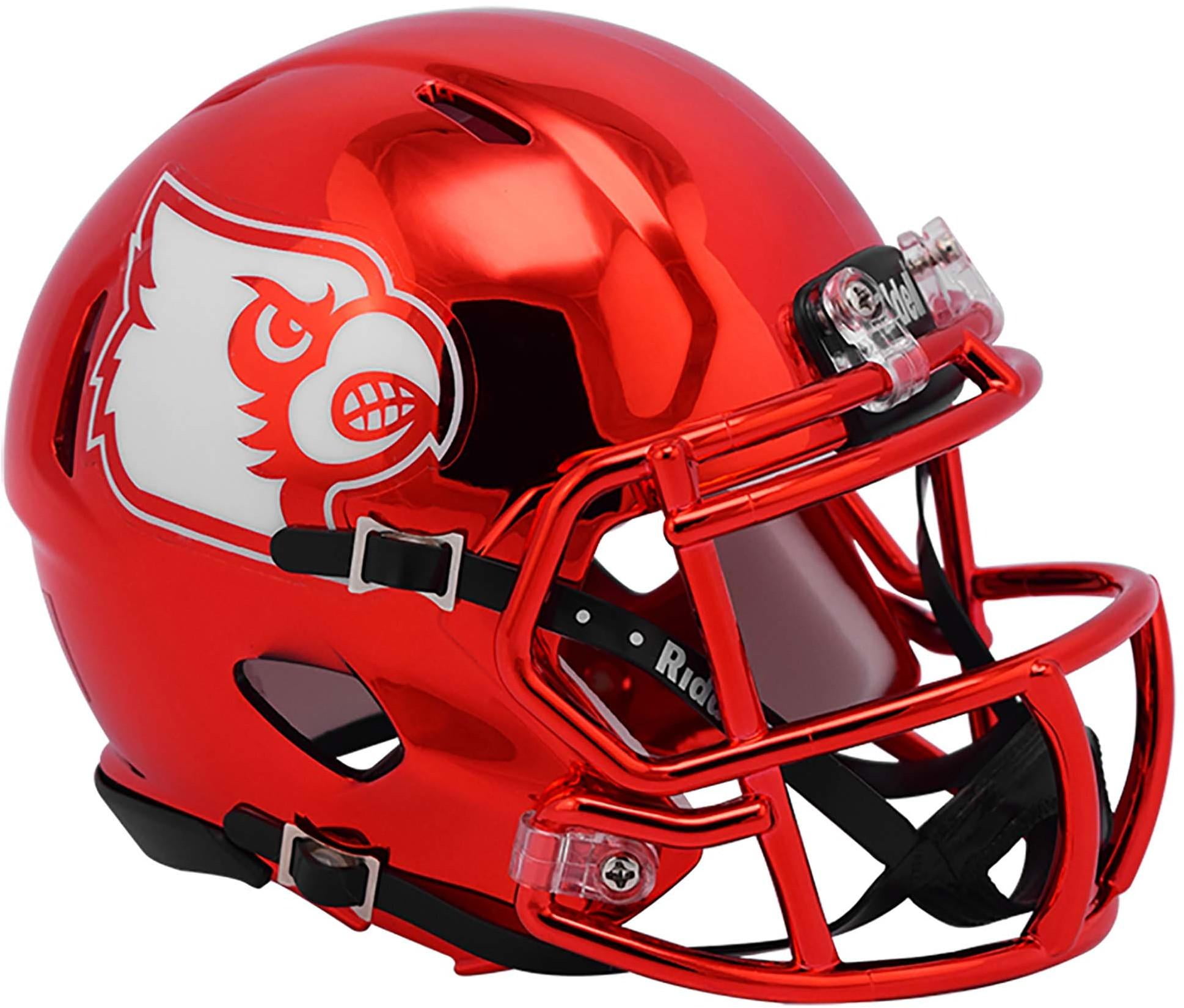 Riddell Louisville Cardinals Chrome Alternate Speed Mini Football