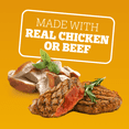 thumbnail image 3 of Pedigree Adult Wet Dog Food Choice Cuts in Gravy Filet Mignon, Beef Noodle & Vegetable, Grilled Chicken Flavour Pouch Variety 1.8kg, 3 of 14