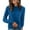 158#Blue, variant on Crew Neck Sweater for Women Long Sleeve Soft Oversized Knitted Pullover Casual Cozy Winter Tops Camel XL