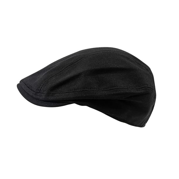 Sombreros para mujer, temperamento, versátiles, cálidos, de lino, de color liso, boina de color liso, sombrero para mujer