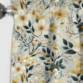 thumbnail image 2 of Designart "Neutral Floral Minimalism I" Floral Blackout Curtain Single Panel, 2 of 4