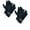 Blue 2 Pairs, variant on Unisex Fleece Lined Adjustable Warm Winter Gloves (Black 2 Pairs)