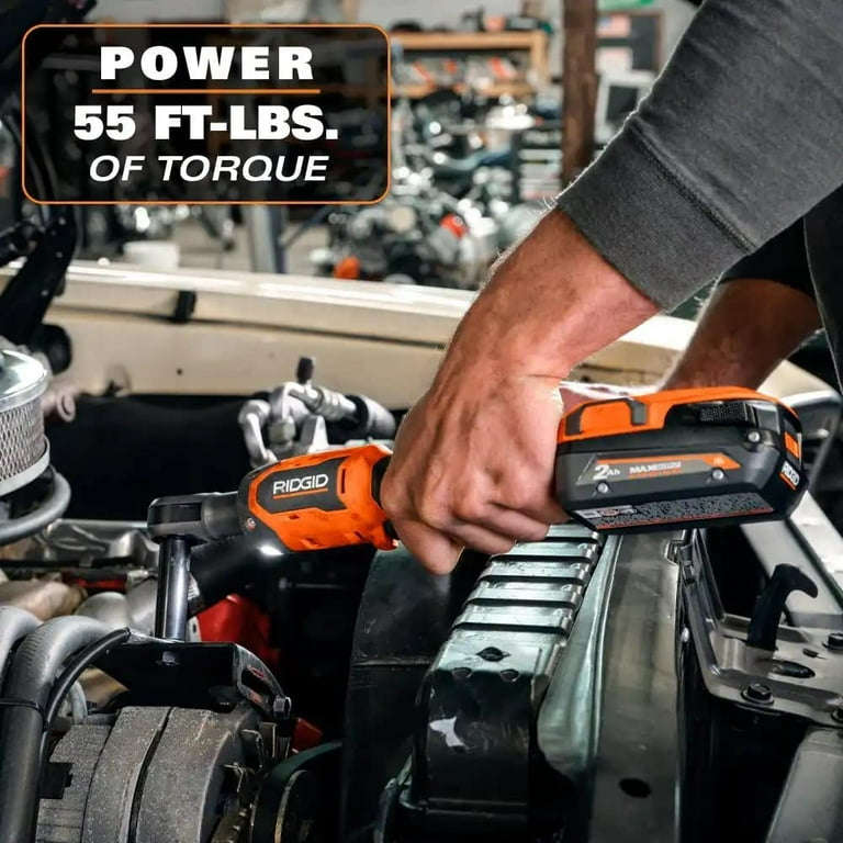 Ridgid battery ratchet new arrivals