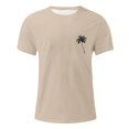 thumbnail image 1 of Men's Hawaii Printed T-Shirt Men's Loose Casual Short Sleeve Top 3XL, 1 of 4