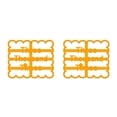 thumbnail image 1 of bedienty 1/4pcs Cookie Molds With Good Wishes Plastic Biscuit Mould Kitchen Baking Maker D 2Set, 1 of 6