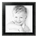 thumbnail image 2 of ArtToFrames 13" x 13" Black Engraved Edges Picture Frame, 13x13 inch Black Wood Poster Frame (WOM-4055), 2 of 8