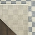 thumbnail image 5 of Nourison Serenity Home 3'11" x 5'11" Ivory Blue Modern Indoor Rug, 5 of 8