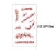 thumbnail image 5 of De Halloween Horror Sangrado Costura Cicatrices Pegatinas Diy Halloween Suministros Horror Tatuaje Pegatinas Para Fiesta De Cosplay Yuarrent HA043583-01, 5 of 6