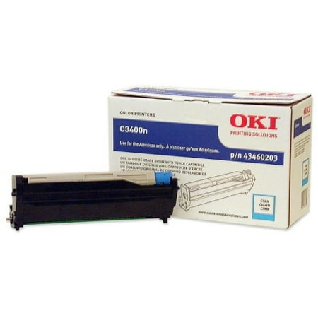Genuine Okidata Cyan Drum - OKIDATA DRUM F/ C3400 SERIES C