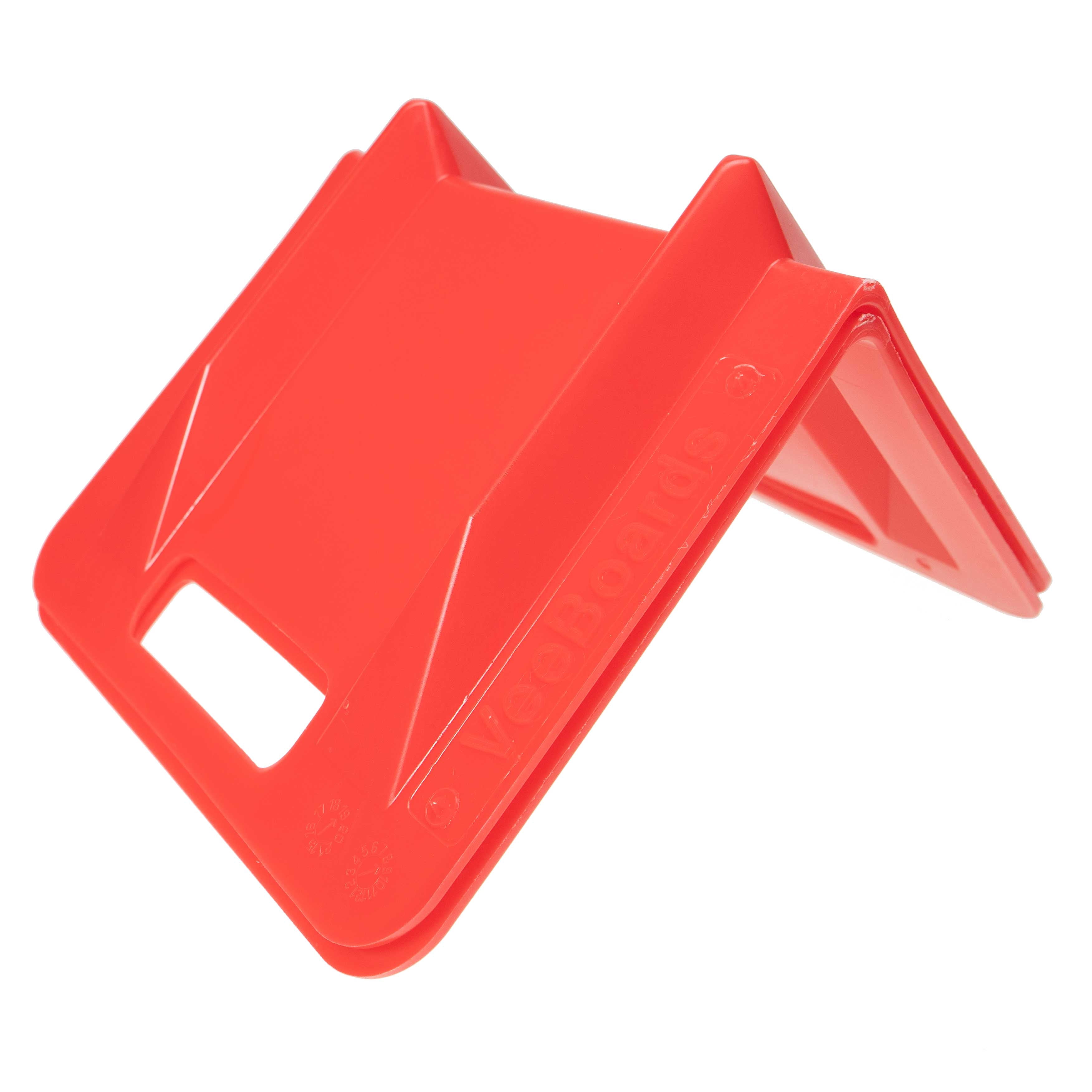 10" Plastic Corner Guard w/ 4-1/2" Slot For Strap (9" x 9" x 10") -