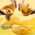 thumbnail image 3 of 1PCS Mango Slicer Cutter Pitter with Stainless Steel Blade, Mango Pit Remover Tool with Grip Handle, 3 of 7