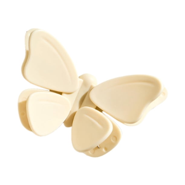 Lindos clips de mariposa para bolsas, clip para sellar bolsas, para almacenar alimentos, cocina multiusos Beige