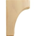 thumbnail image 3 of Ekena Millwork 1 3/4"W x 4"D x 6"H Clarksville Bracket, Red Oak (6-Pack), 3 of 4